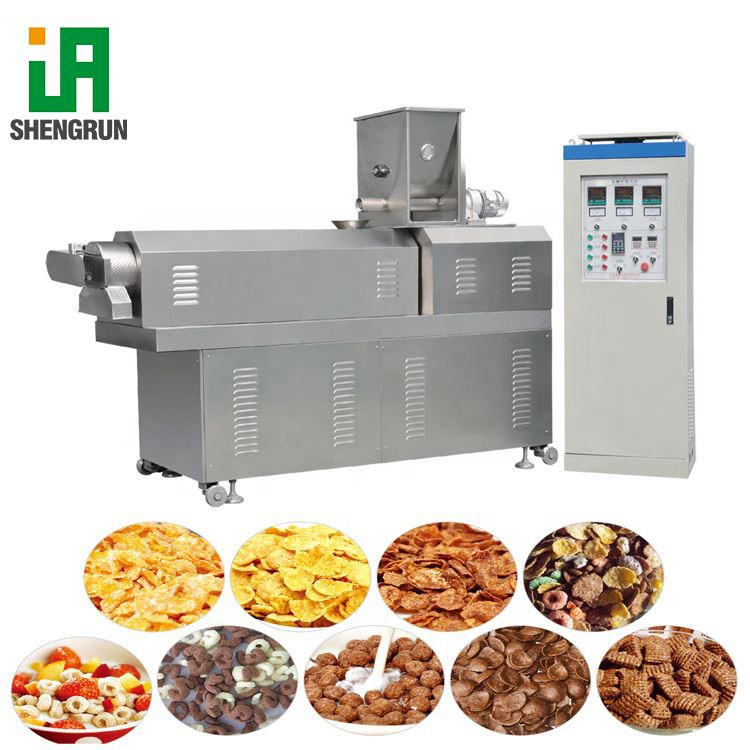Corn Flakes Breakfast Cereal Making Machine Line